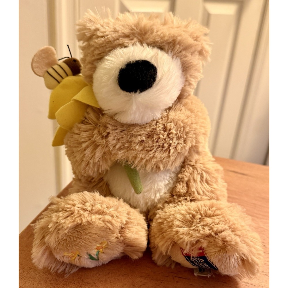 Boyds Bear‎ 2008  American Cancer Society Daffodil Days Plush Stuffed Animal 9"
